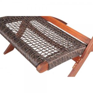 MESH ΚΑΡΕΚΛΑ ΠΤΥΣ/ΜΕΝΟ-Η ΚΑΦΕ ANTIQUE ΚΑΡΥΔΙ 78x60xH72,5cm