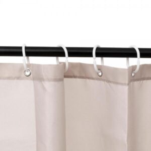 ΚΟΥΡΤΙΝΑ ΜΠΑΝΙΟΥ ΥΦΑΣΜΑΤΙΝΗ POLYESTER, ΜΠΕΖ 180Χ200