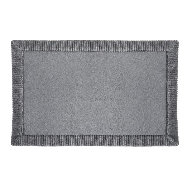 MEMORY FOAM, ΧΑΛΑΚΙ 80x50cm ΣΚΟΥΡΟ ΓΡΙ,  POLYESTER