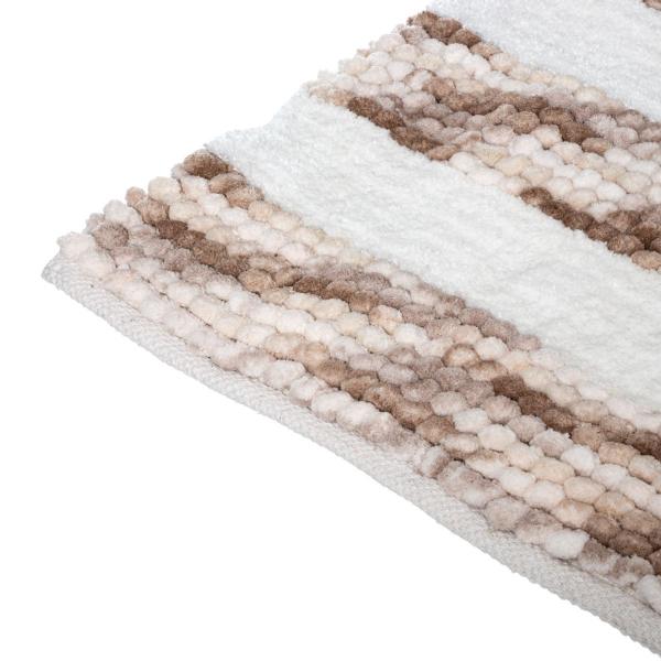 SERP, ΧΑΛΑΚΙ ΜΠΟΥΚΛΕ POLYESTER ΕΚΡΟΥ ΜΕ ΚΑΦΕ 50x75cm