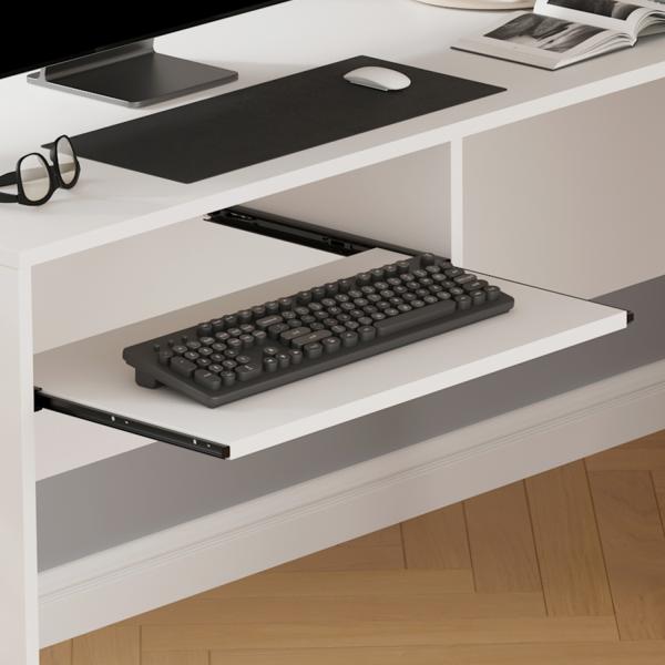 ΓΩΝΙΑΚΟ ΓΡΑΦΕΙΟ MDF ΣΕ ΛΕΥΚΟ 140x120x75Υεκ