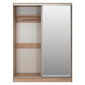 ΝΤΟΥΛΑΠΑ ΔΙΦΥΛΛΗ ΣΥΡΟΜΕΝΗ ΜΕ ΚΑΘΡΕΠΤΗ SONAMA 160x60x210 εκ.