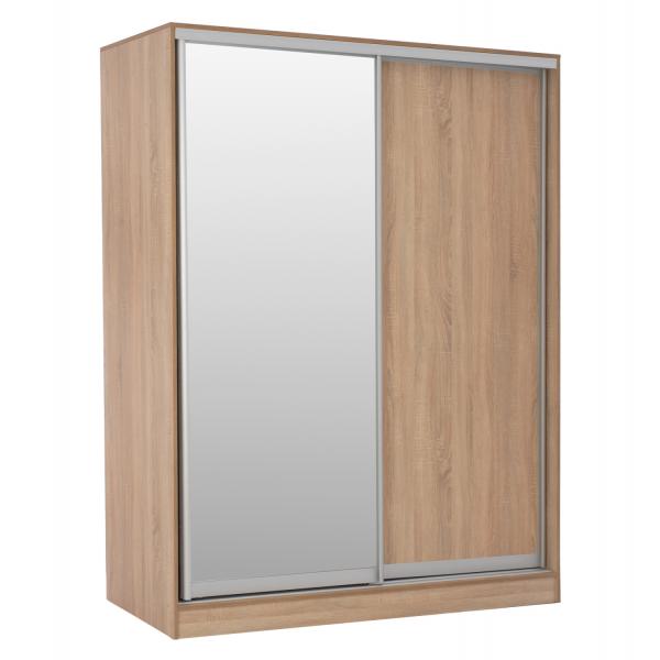 ΝΤΟΥΛΑΠΑ ΔΙΦΥΛΛΗ ΣΥΡΟΜΕΝΗ ΜΕ ΚΑΘΡΕΠΤΗ SONAMA 160x60x210 εκ.