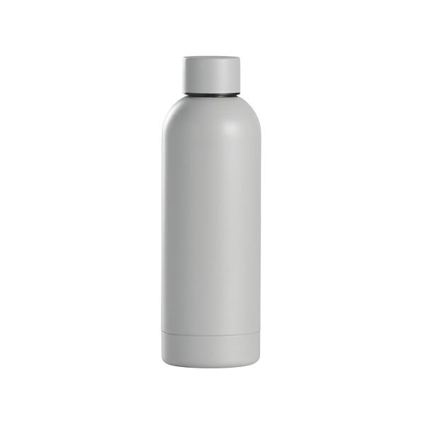 ΘΕΡΜΟΣ ΑΝΟΙΞΕΙΔΩΤΟΣ ΜΕ ΔΙΠΛΟ ΤΟΙΧΩΜΑ 500ML ΑΝΟΙΧΤΟ ΓΚΡΙ