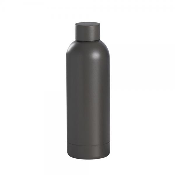 ΘΕΡΜΟΣ ΑΝΟΙΞΕΙΔΩΤΟΣ ΜΕ ΔΙΠΛΟ ΤΟΙΧΩΜΑ 500ML ΣΚΟΥΡΟ ΓΚΡΙ