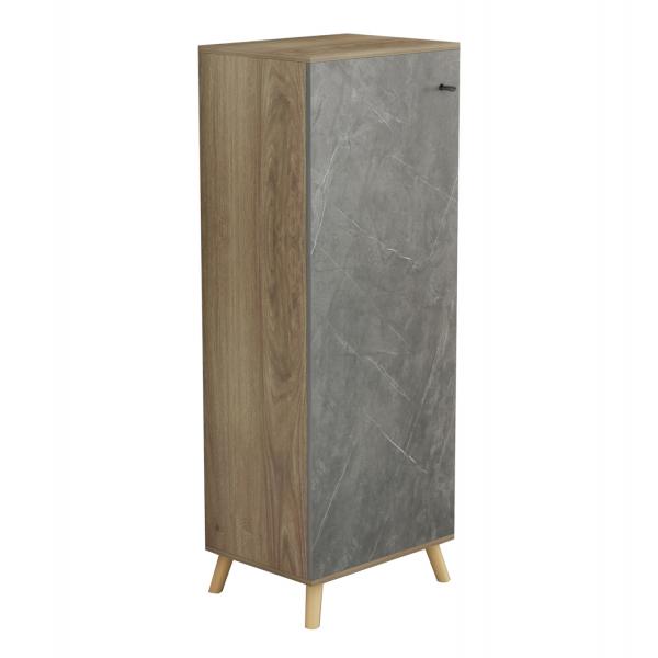 ΠΑΠΟΥΤΣΟΘΗΚΗ-ΝΤΟΥΛΑΠΙ ΜΕΛΑΜΙΝΗ SONAMA-STONE TEXTURE 50Χ38Χ135Yεκ.