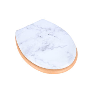 ΚΑΠΑΚΙ ΛΕΚΑΝΗΣ MARBLE ΜΕ ΜΕΝΤΕΣΕΔΕΣ ΑΠΟ ΚΡΑΜΑ ΨΕΥΔΑΡΓΥΡΟΥ