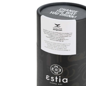 ΘΕΡΜΟΣ TRAVEL FLASK SAVE THE AEGEAN 500ml NOIR ECHO