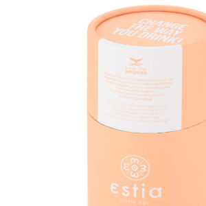 ΘΕΡΜΟΣ TRAVEL FLASK SAVE THE AEGEAN 500ml PEACH FUZZ