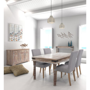 QUERSUS 1 ΔΙΑΚΟΣΜΗΤΙΚΟ ΨΑΡΙ 30x7x27 POLYRESIN ΦΥΣΙΚΟ ΜΕΤΑΛΛΟ