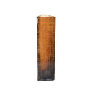 GRAVIR HONEY ΒΑΖΟ 16x12x44 ΓΥΑΛΙ ΚΑΦΕ