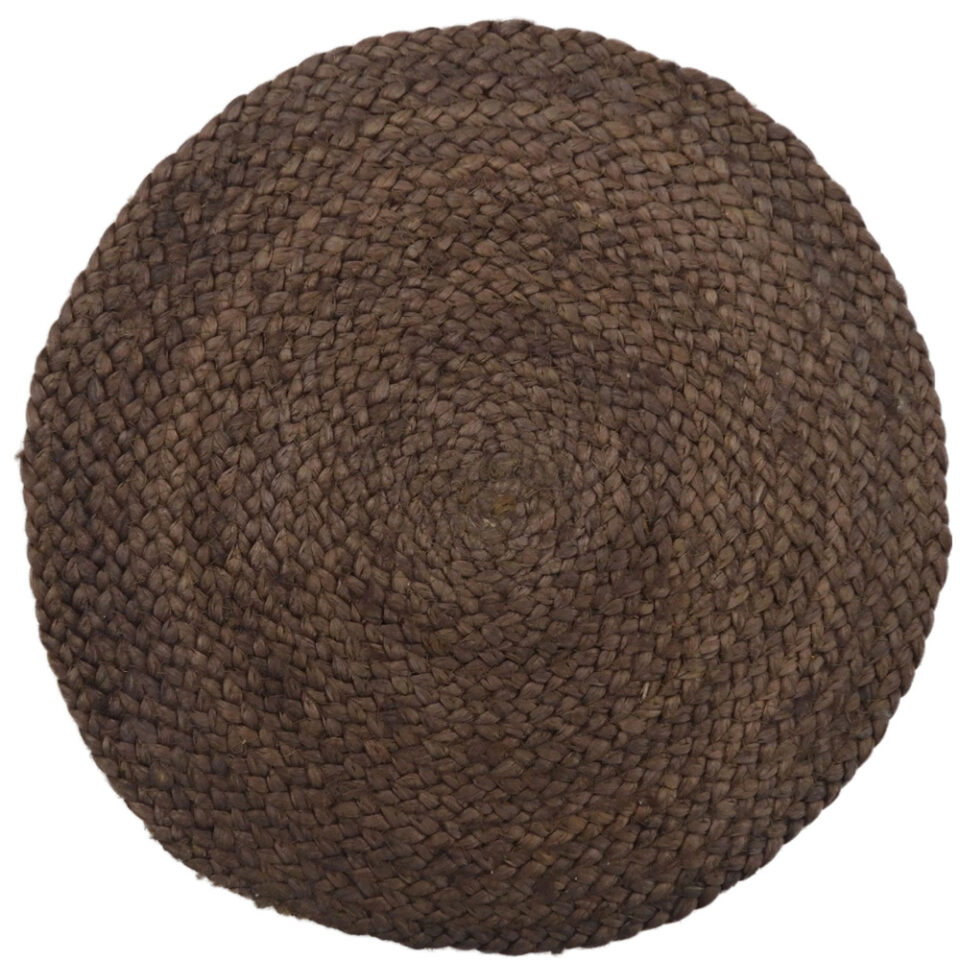RONDO ΧΑΛΙ ΓΙΟΥΤΑ ΚΑΦΕ 120x120cm