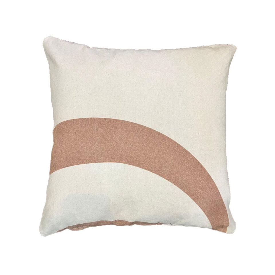 MAYRA A ΔΙΑΚΟΣΜΗΤΙΚΟ ΜΑΞΙΛΑΡΙ 45x45 ΒΑΜΒΑΚΙ ΜΠΕΖ POLYESTER