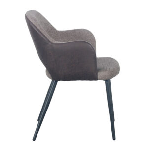 ASCOT ΚΑΡΕΚΛΑ ΚΑΦΕ ΣΚΟΥΡΟ 60x63.5x79