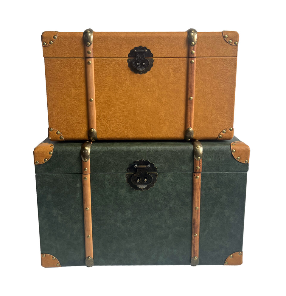 SADAR ΜΠΑΟΥΛΑ SET 2ΤΜΧ ΛΑΔΙ ΜΟΥΣΤΑΡΔΙ 64x40x40cm