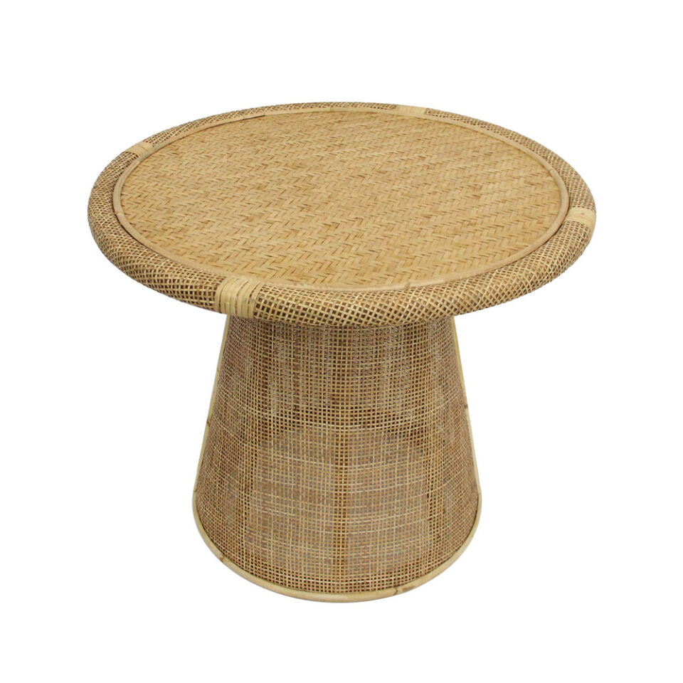 KAMIRA SIDE TABLE ΦΥΣΙΚΟ 59x59x49.5cm