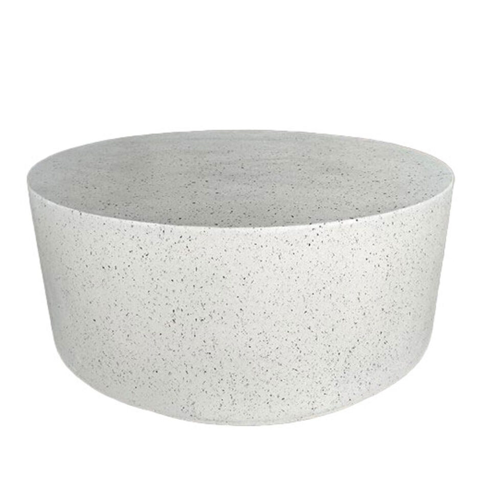 WHEEL COFFEE TABLE TERRAZZO 90x90x41.5cm