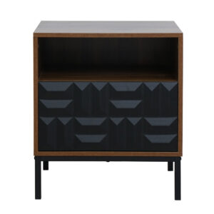 ZUMA ΚΟΜΟΔΙΝΟ ΚΑΡΥΔΙ ΜΑΥΡΟ 51.5x40x58.5