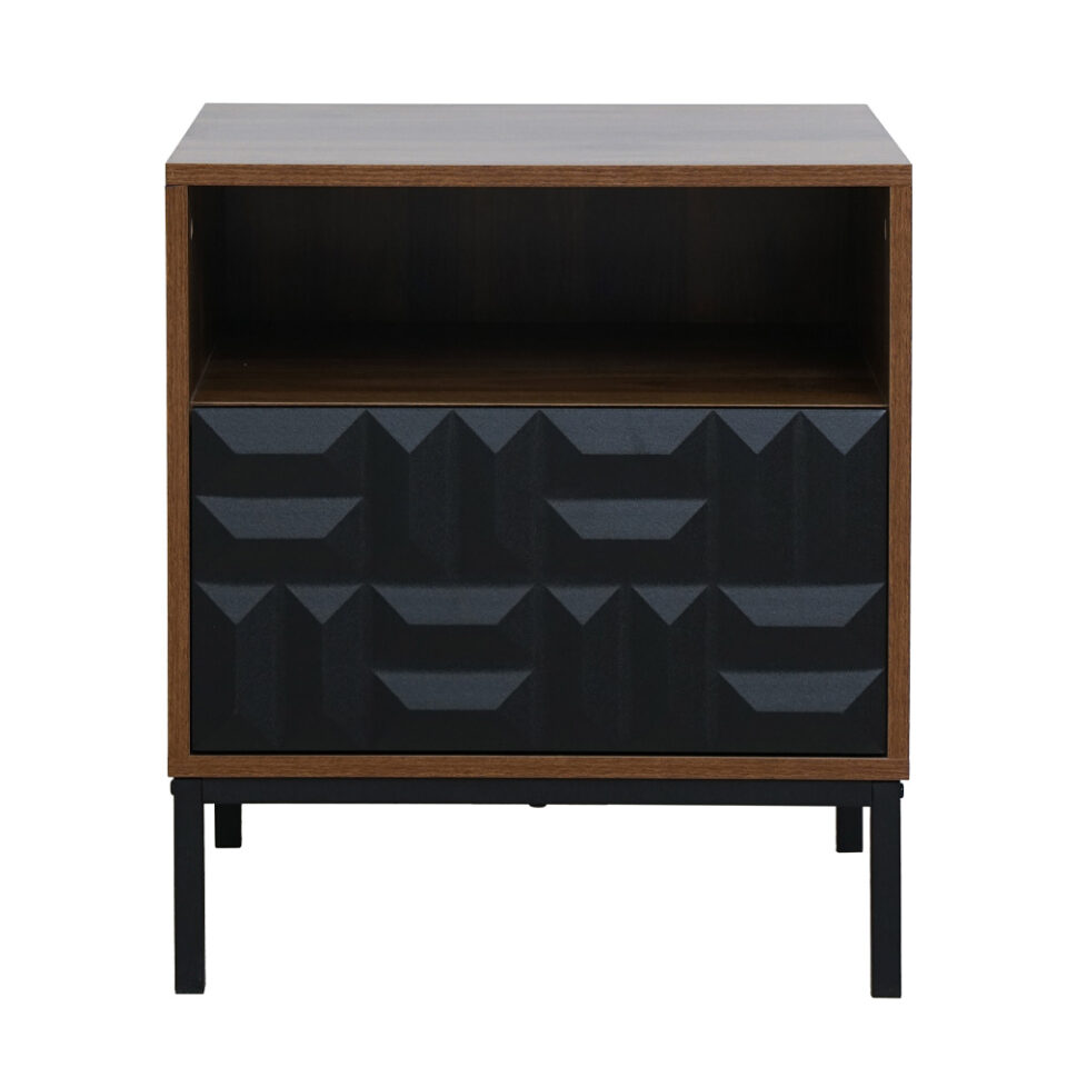 ZUMA ΚΟΜΟΔΙΝΟ ΚΑΡΥΔΙ ΜΑΥΡΟ 51.5x40x58.5