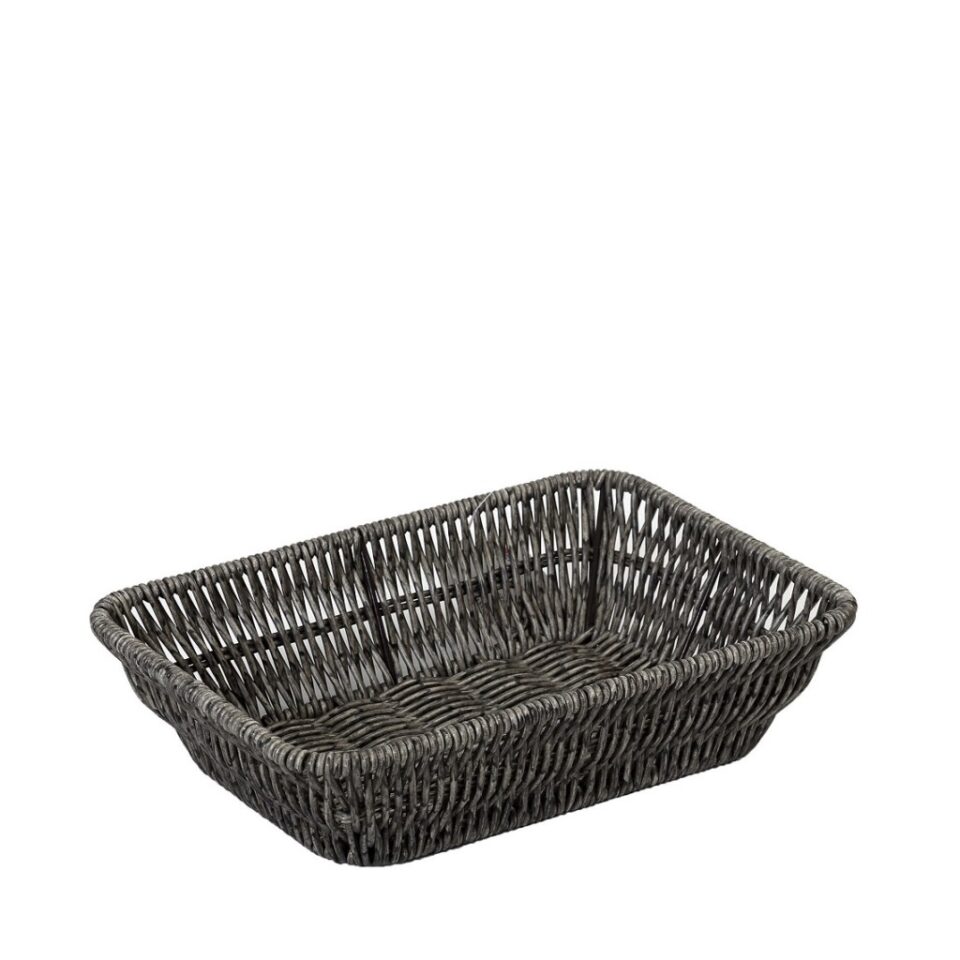 ΨΩΜΙΕΡΑ SYNTH. RATTAN ΟΡΘ. S ΓΚΡΙ 21Χ14Χ5ΕΚ (smA)