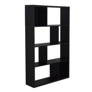DOMINO ΒΙΒΛΙΟΘΗΚΗ ΜΑΥΡΟ OAK 120x29x180