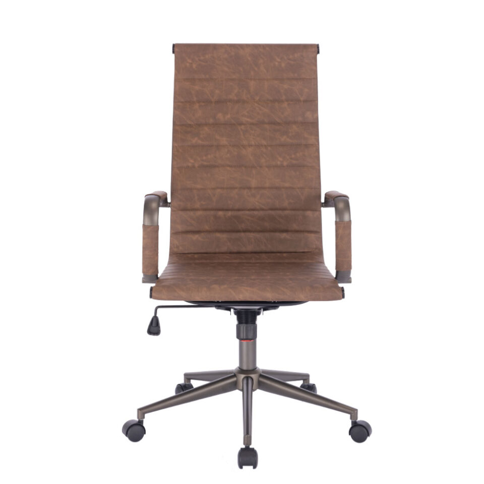 AVANT ΚΑΡΕΚΛΑ ΓΡΑΦΕΙΟΥ COFFEE GUNMETAL 55.5x63x118