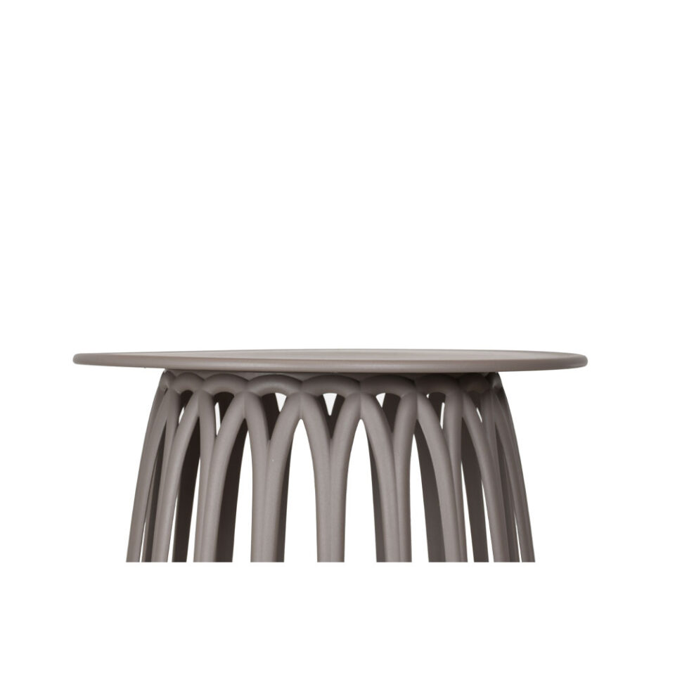 BASKET COFFEE TABLE CAPPUCCINO 50x50x44