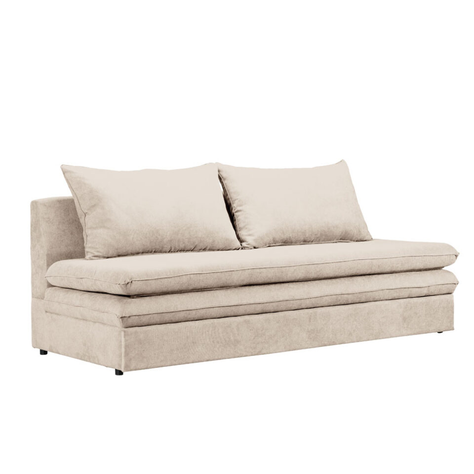 GIRASOLE ΚΑΝΑΠΕΣ ΚΡΕΒΑΤΙ 3ΘΕΣΙΟΣ BEIGE ASTI 1 200x87x90cm
