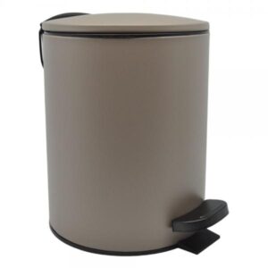 ΚΑΛΑΘΙ ΜΠΑΝΙΟΥ 5lt INOX ΜΠΕΖ ΓΚΡΙ ΜΑΤ SOFT CLOSE