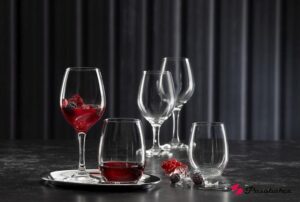 AMBER WINE FT 460CC H:21.6CM D:9CM P/384 GB6.OB24. (smA)