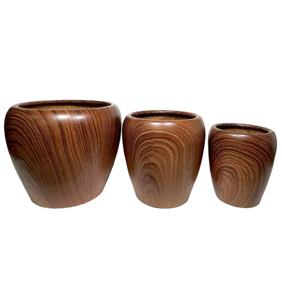 BOIS ΓΛΑΣΤΡΑ ΣΕΤ 3ΤΜΧ 42x42x35cm ΚΕΡΑΜΙΚΟ ΚΑΦΕ
