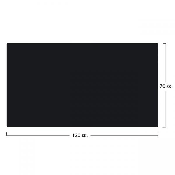 ΕΠΙΦΑΝΕΙΑ ΤΡΑΠΕΖΙΟΥ COMPACT HPL 120X70 εκ. ΜΑΥΡΗ