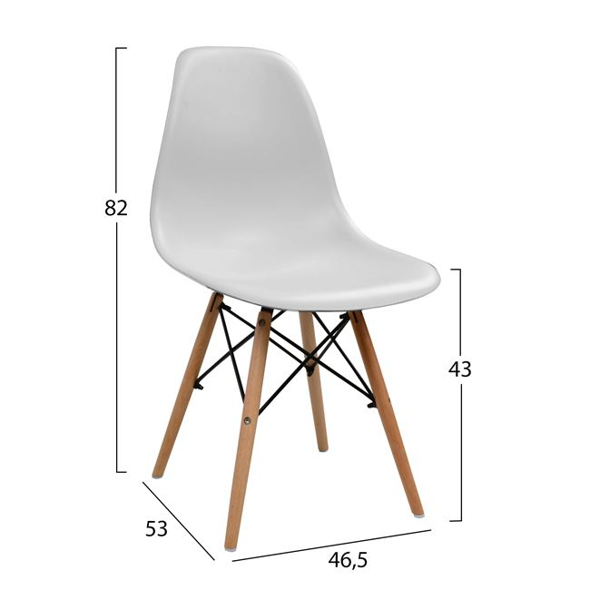 ΣΕΤ ΤΡΑΠΕΖΑΡΙΑΣ 5ΤΜΧ ΤΡΑΠΕΖΙ 120x70x76,5 cm & ΚΑΡΕΚΛΕΣ
