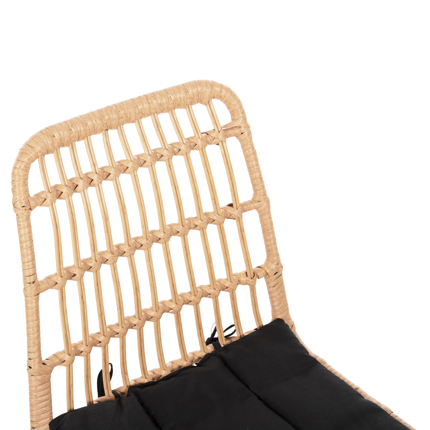ΣΕΤ ΤΡΑΠΕΖΑΡΙΑΣ 7ΤΜΧ WICKER ΜΠΕΖ-ΜΕΤΑΛΛΟ ΜΑΥΡΟ