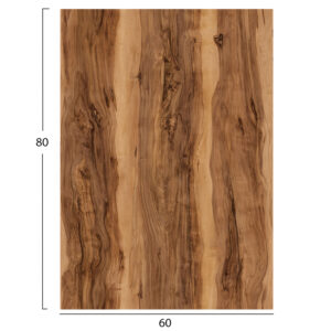 ΕΠΙΦΑΝΕΙΑ ΤΡΑΠΕΖΙΟΥ HPL ΟΡΘΟΓΩΝΙΑ INDIAN SHEESHAM 60x80εκ.