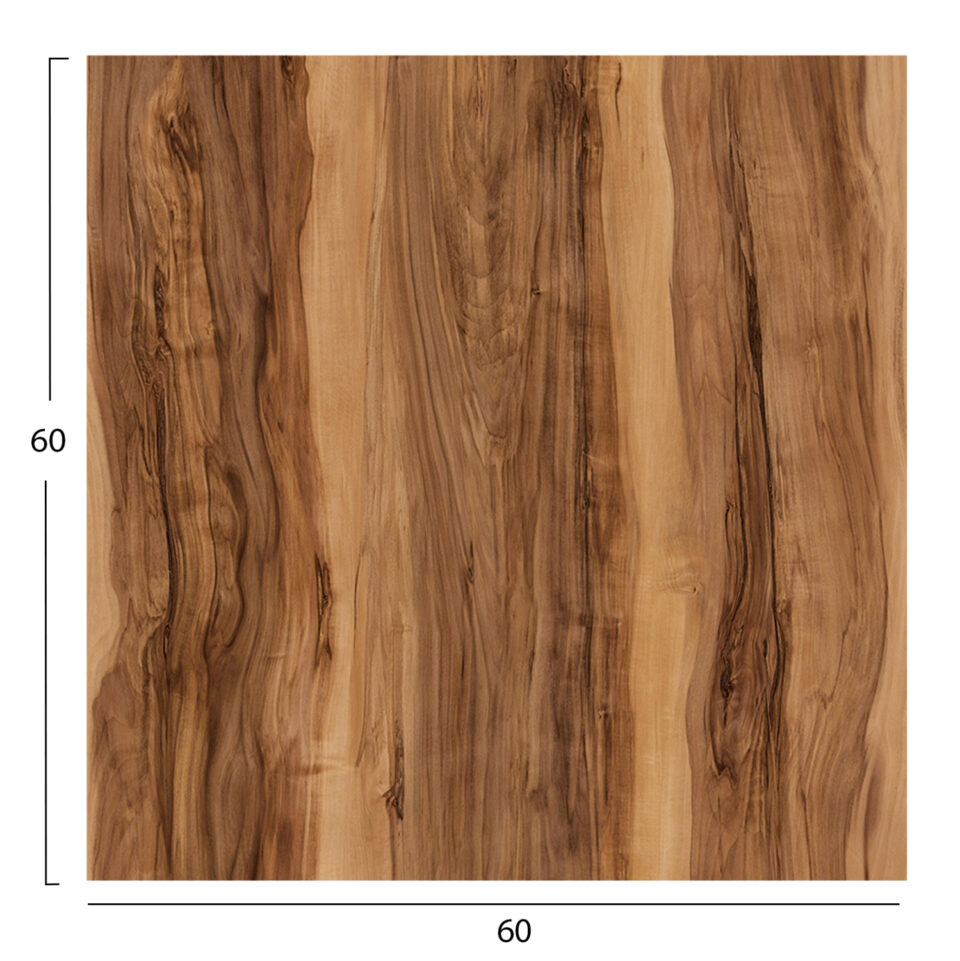 ΕΠΙΦΑΝΕΙΑ ΤΡΑΠΕΖΙΟΥ HPL ΤΕΤΡΑΓΩΝΗ INDIAN SHEESHAM 60x60εκ.