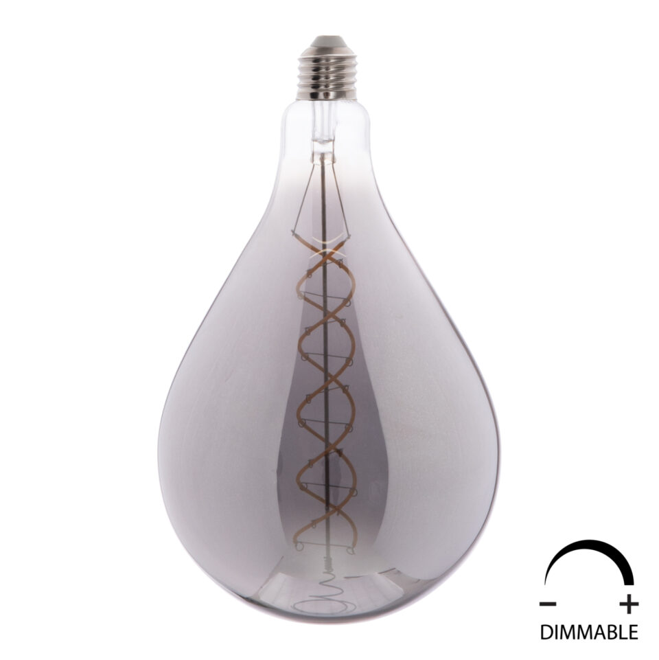 ΛΑΜΠΤΗΡΑΣ LED FILAMENT 8W E27 3000K SMOKE COLOR DIMMABLE