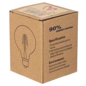 ΛΑΜΠΤΗΡΑΣ GLOBO LED FILAMENT 8W E27 2700K ΧΡΥΣΟ DIMMABLE