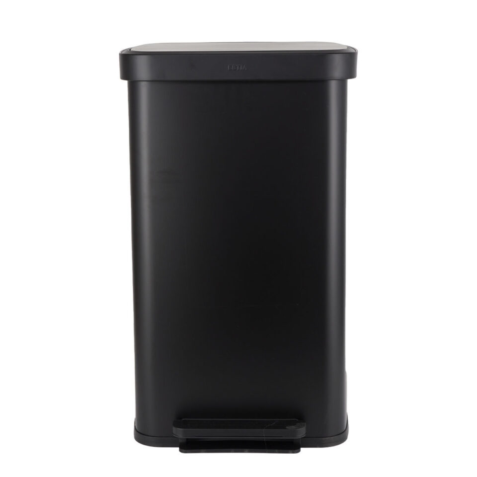 ΚΑΔΟΣ ΑΠΟΡΡΙΜΑΤΩΝ FLATOP SOFT CLOSE 70lt ΜΑΤ ΜΑΥΡΟΣ