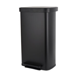 ΚΑΔΟΣ ΑΠΟΡΡΙΜΑΤΩΝ FLATOP SOFT CLOSE 70lt ΜΑΤ ΜΑΥΡΟΣ