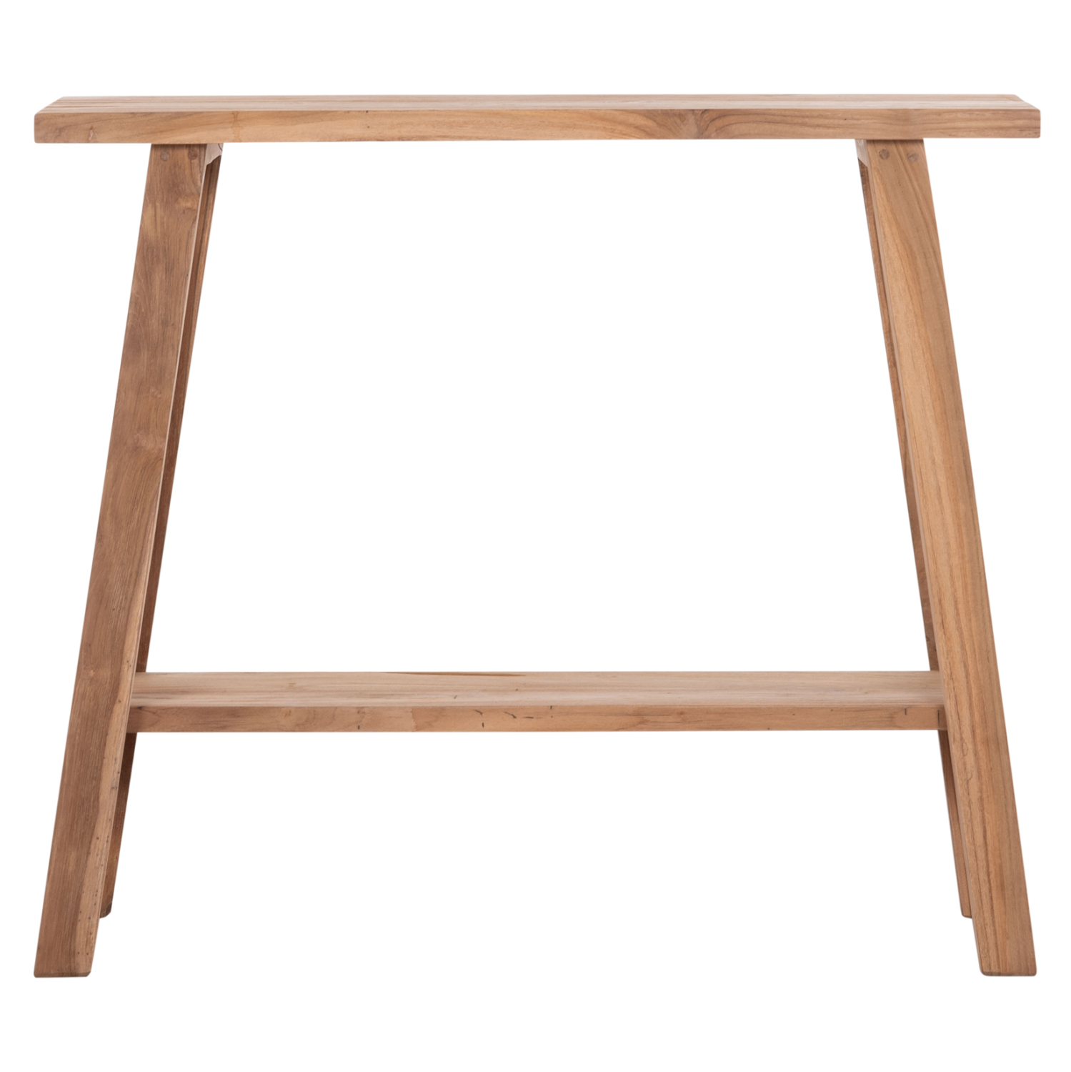 ΚΟΝΣΟΛΑ ΞΥΛΟ TEAK ΣΕ ΦΥΣΙΚΟ ΧΡΩΜΑ 90x30x77Υεκ.