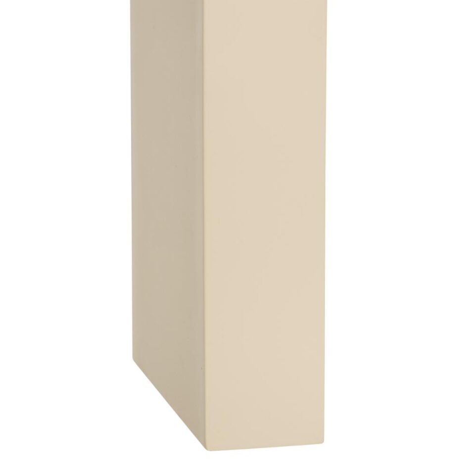 SULTAN ΒΟΗΘΗΤΙΚΟ ΤΡΑΠΕΖΙ ΣΑΛΟΝΙΟΥ, MDF ΜΠΕΖ Φ40xΥ45cm