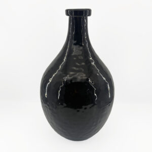 FLACON ΒΑΖΟ 27.5x27.5x46 ΓΥΑΛΙ ΜΑΥΡΟ