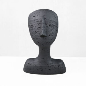 AURA II ΔΙΑΚΟΣΜΗΤΙΚΟ ΠΡΟΣΩΠΟ 19x14x26 RESIN ΜΑΥΡΟ
