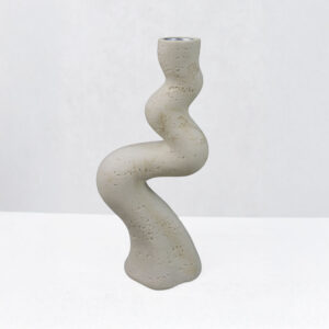 ANGLES II ΚΗΡΟΠΗΓΙΟ ΔΙΑΚΟΣΜΗΤΙΚΟ 10.5x7x23.5 RESIN ΜΠΕΖ