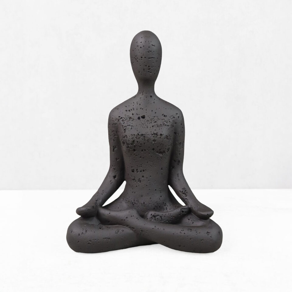 MORPH I ΔΙΑΚΟΣΜΗΤΙΚΟ ΣΩΜΑ 13x7.5x17.5cm RESIN ΚΑΦΕ ΣΚΟΥΡΟ