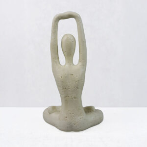MORPH VI ΔΙΑΚΟΣΜΗΤΙΚΟ ΣΩΜΑ 12.5x8x21cm RESIN ΜΠΕΖ