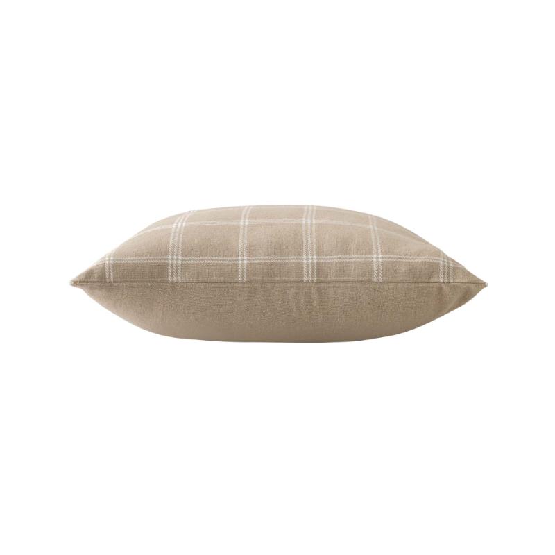 KUWA, ΔΙΑΚΟΣΜΗΤΙΚΟ ΜΑΞΙΛΑΡΙ ΒΑΜΒΑΚΙ & POLYESTER, ΜΠΕΖ 45Χ45CM