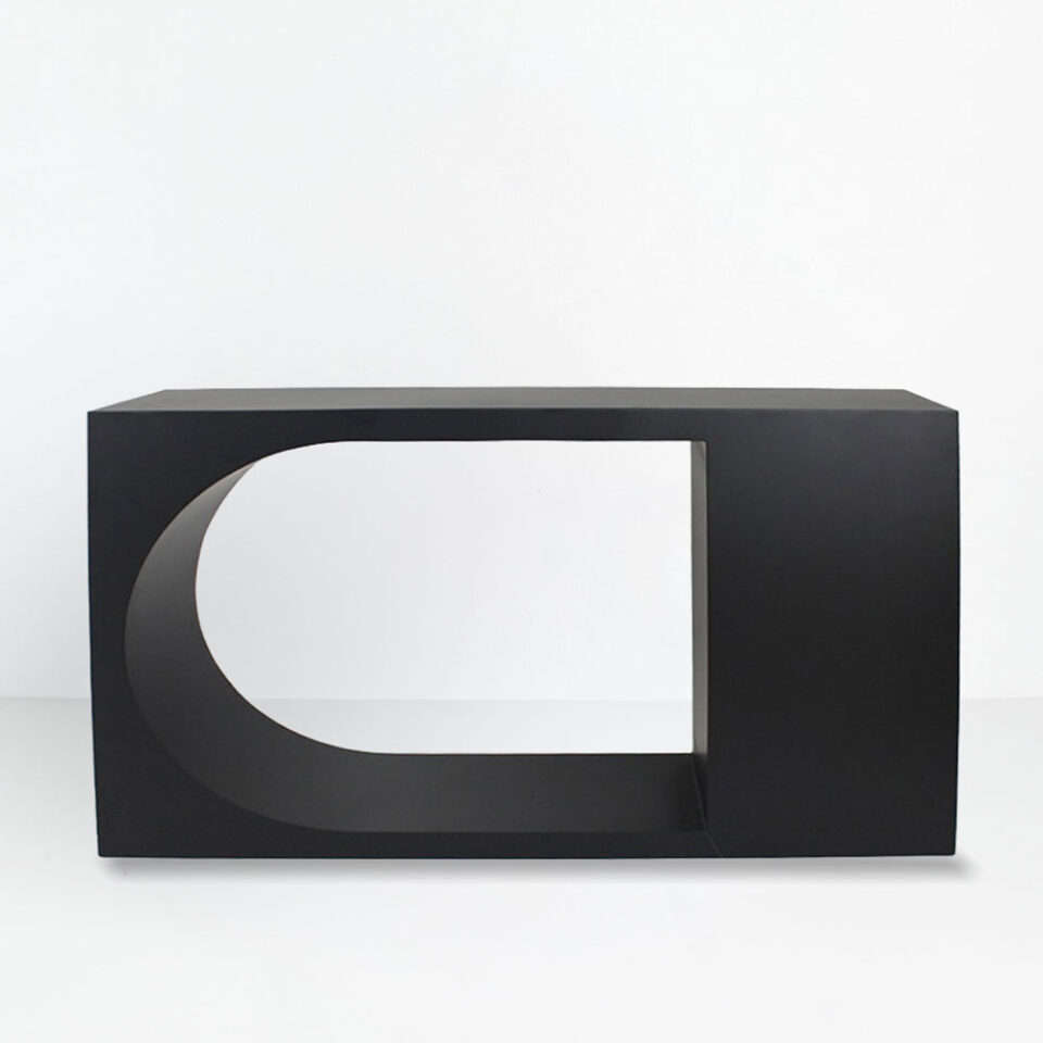 BELL ΚΟΝΣΟΛΑ ΜΑΥΡΟ 120x32x75cm
