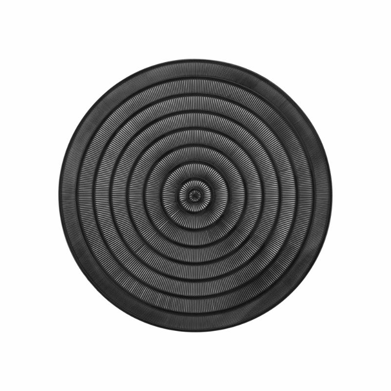 CEMIN, ΣΟΥΠΛΑ ΠΛΕΧΤΟ ΝΗΜΑ PVC ΜΑΥΡΟ Φ40CM